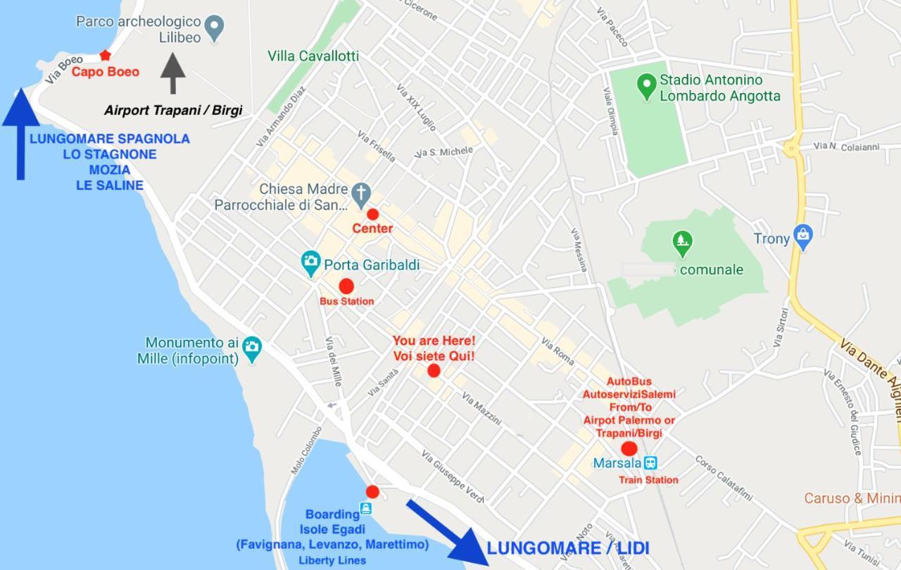 Le Margherite - Casa Vacanze Hotell Marsala Eksteriør bilde